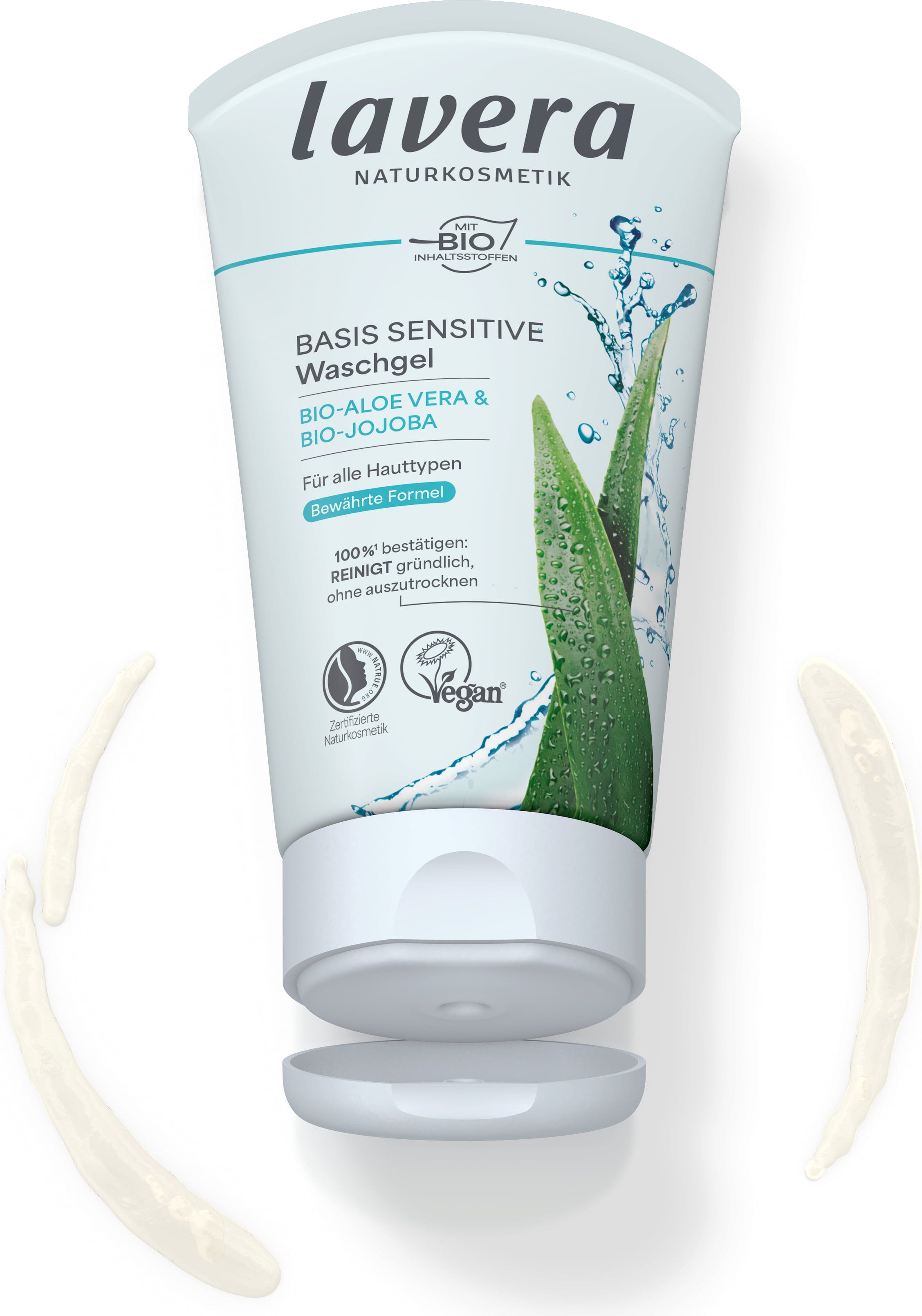 lavera  Basis Sensitiv Waschgel, 125 ml
