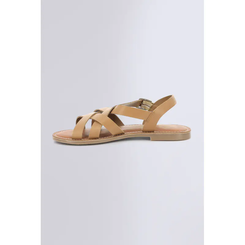 Kick diana Camel SANDALES Cuir Femme