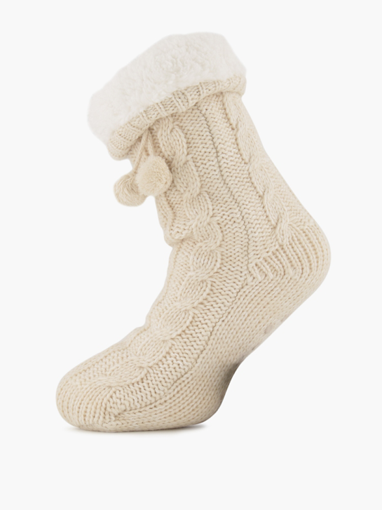 Cosy Nature Socken beige