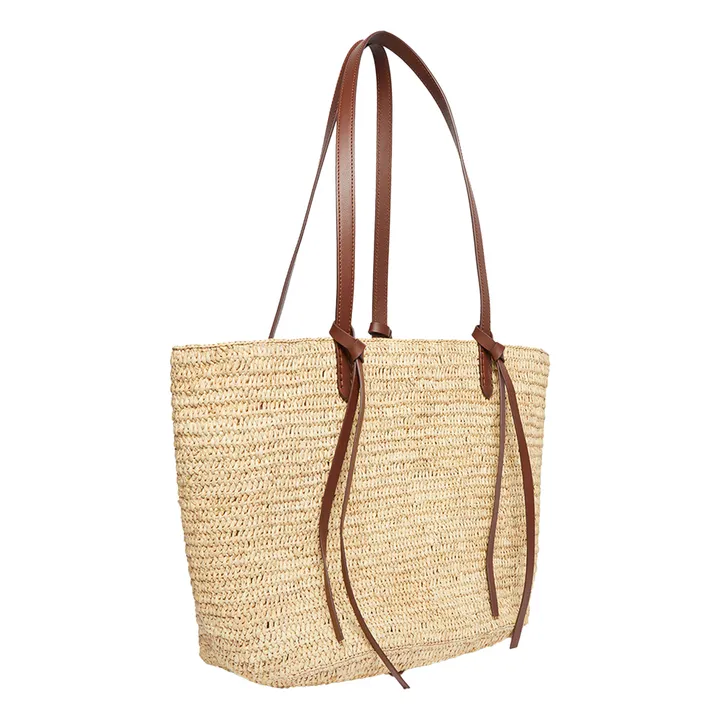 Vanessa Bruno Panier Raphia Naturel | Naturel