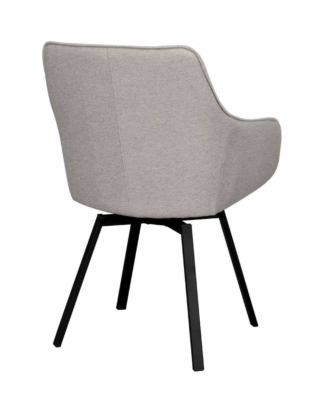 Stuhl Bezug aus Stoff in hellbeige