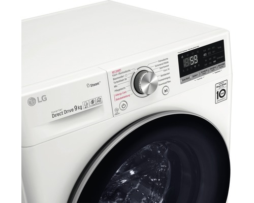 LG F4WV609S1 wasmachine, 9 kg capaciteit, 1400 tpm