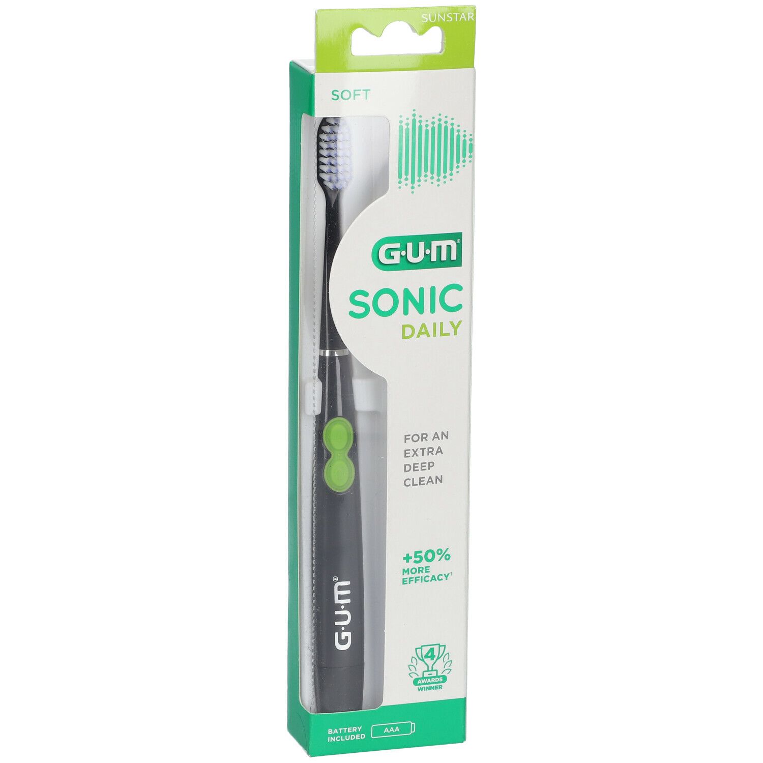 GUM® SONIC DAILY Schallzahnbürste