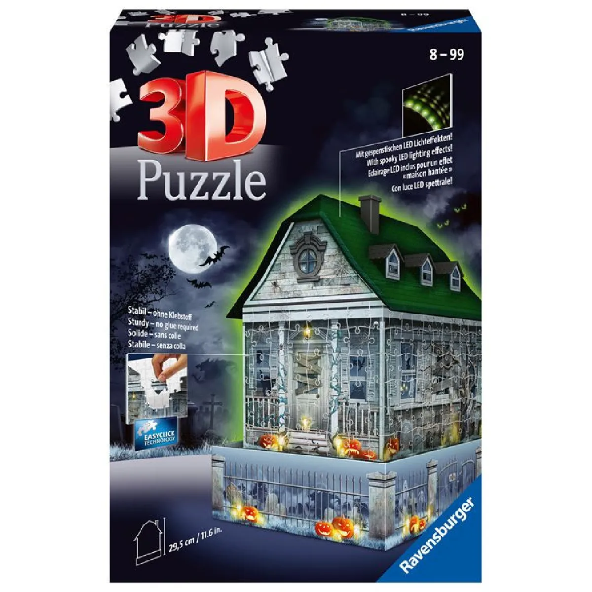 RAVENSBURGER 3D Puzzle Maison hantée