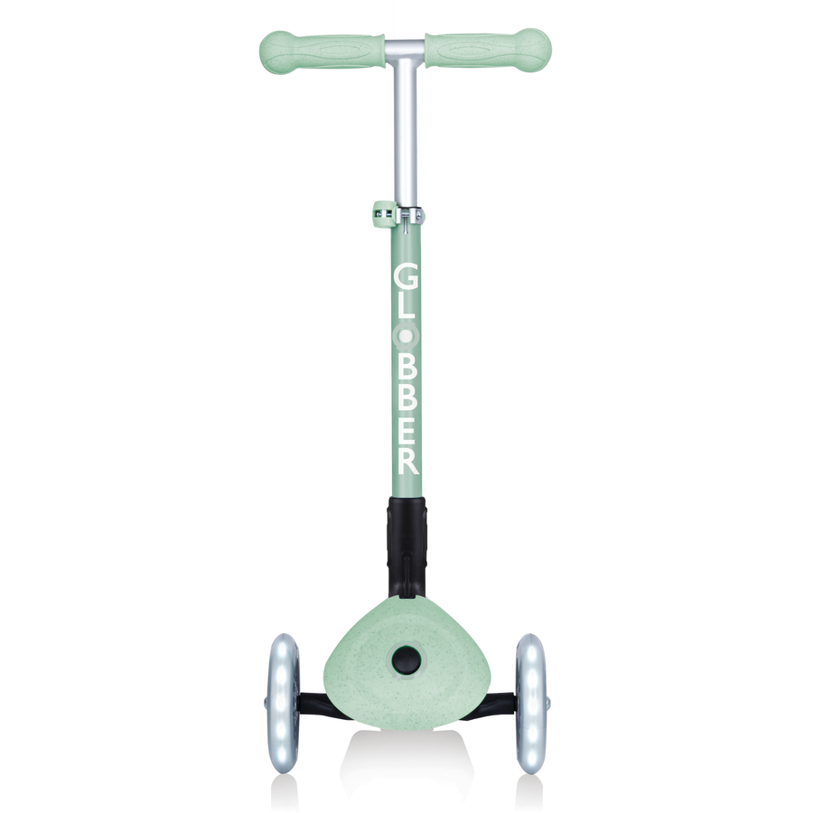 GLOBBER Junior Faltbarer Scooter Lights Eco pistazie