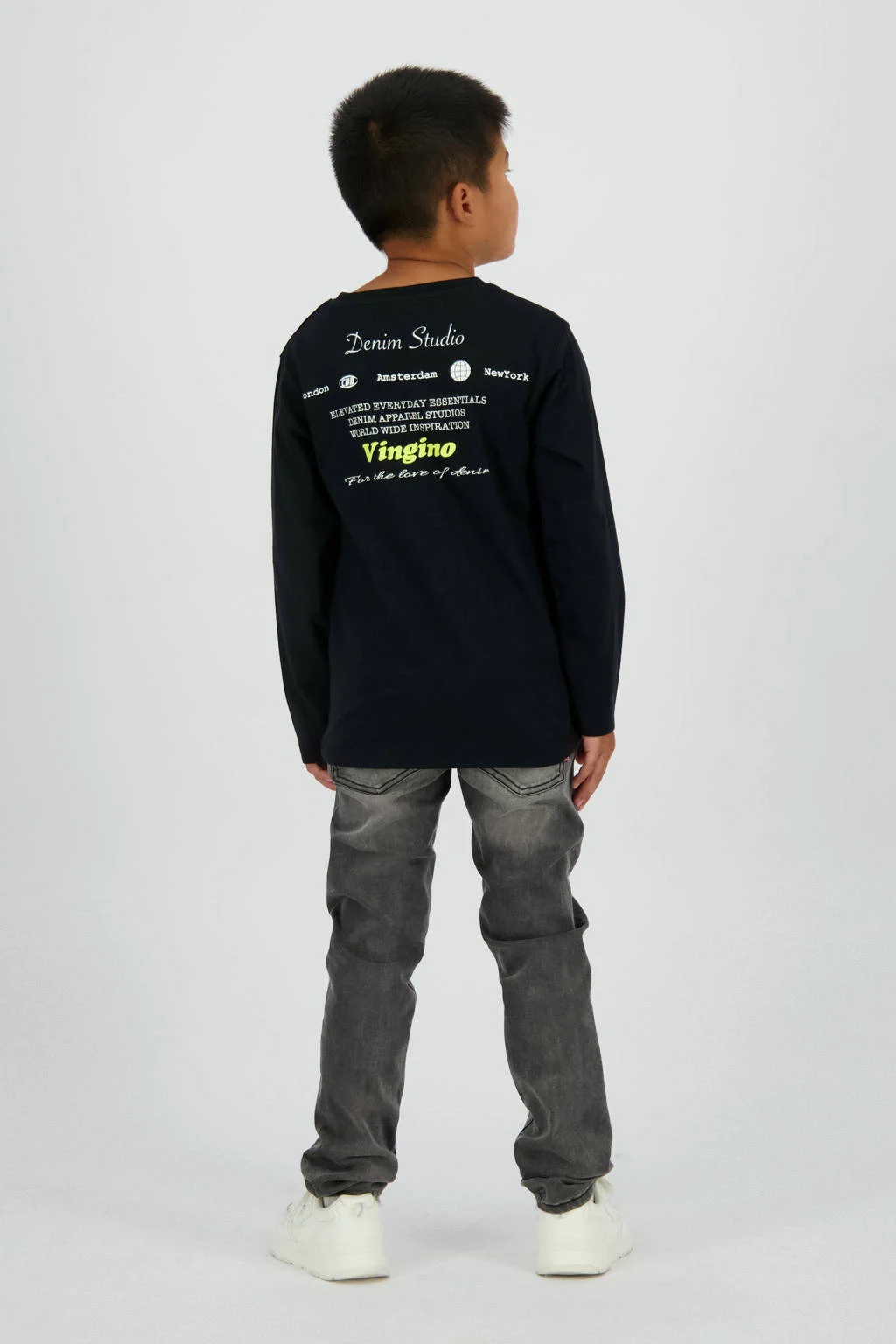 Vingino slim fit jeans grey denim