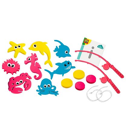 SES Creative Bath Badespielzeug - Fische im Bad fangen