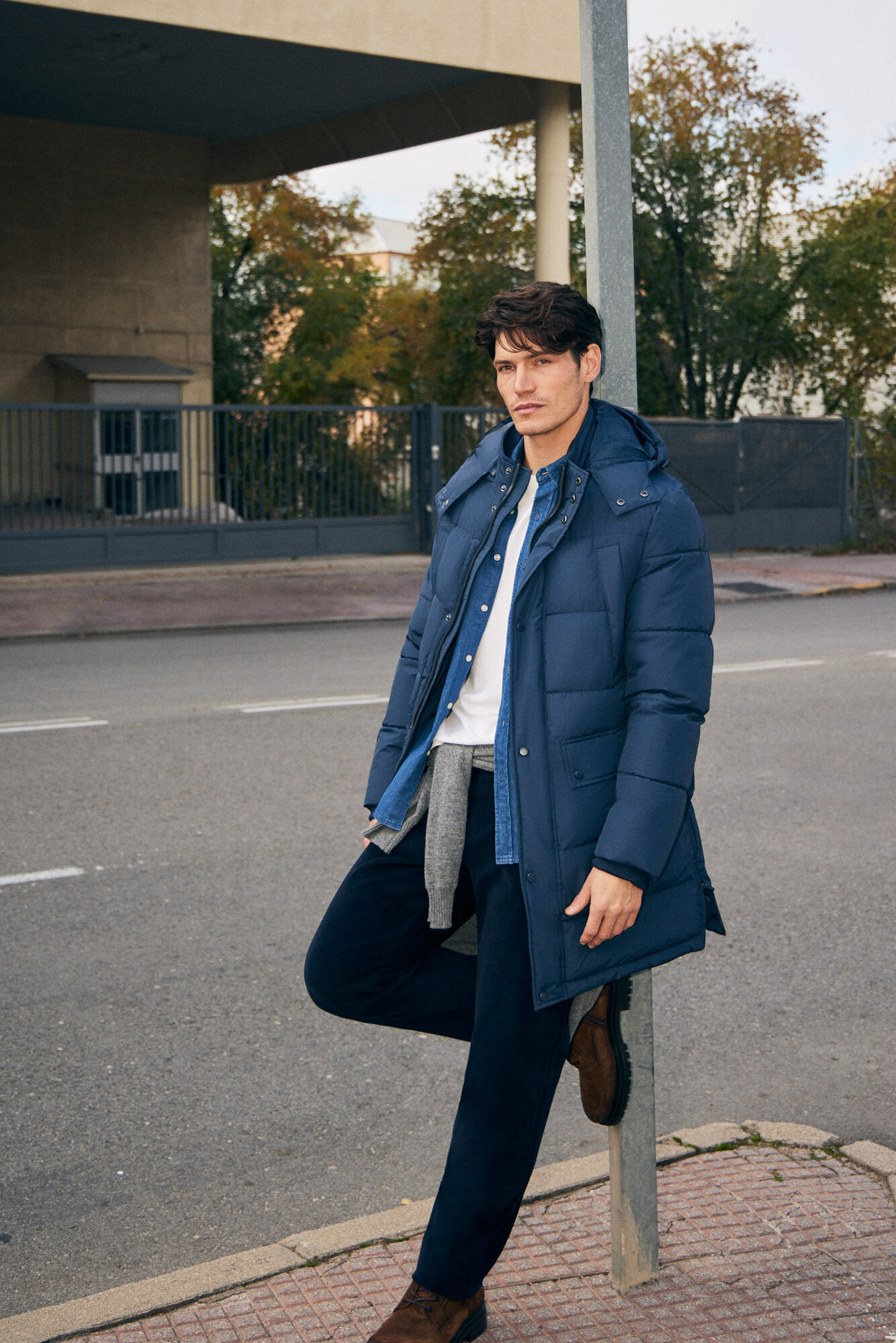 parka acolchoada