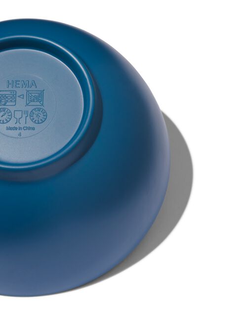 bol Ø 15 mélamine bleu mat