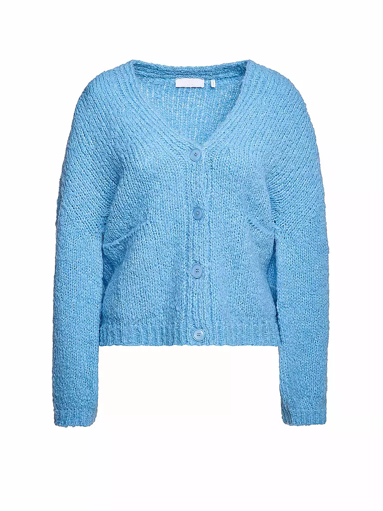 RICH & ROYAL Strickjacke blau