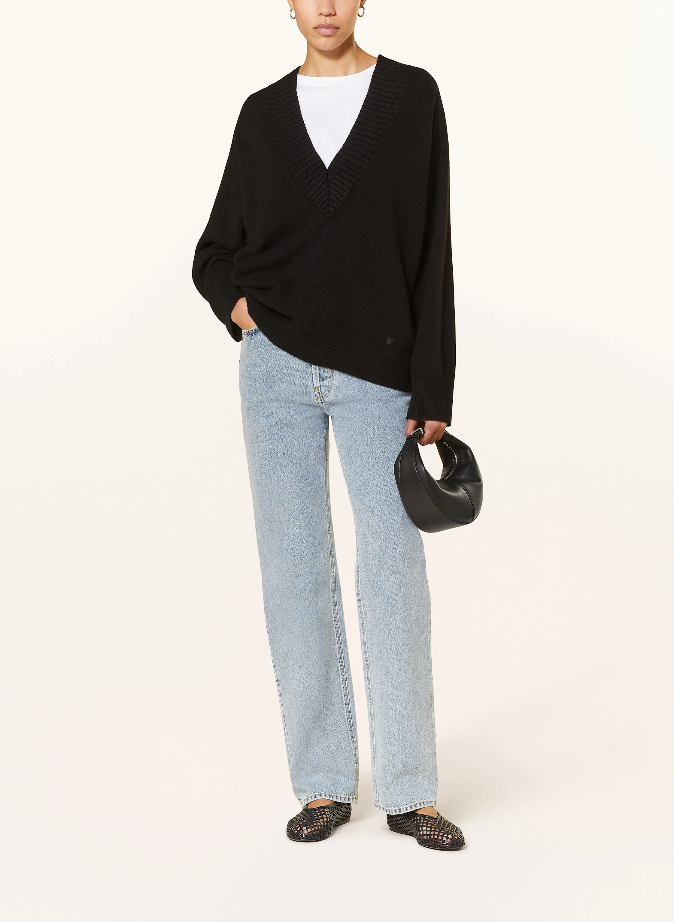LOULOU STUDIO Cashmere-Pullover SAGE