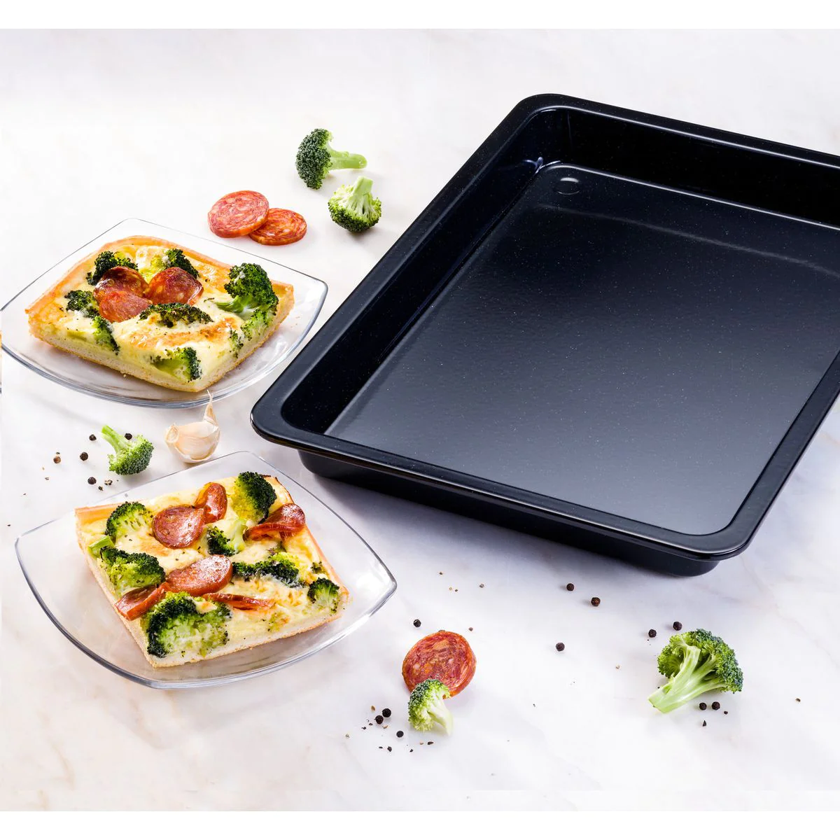 Plat cuisson pizza au four Back-Idee Kreativ Dr. Oetker