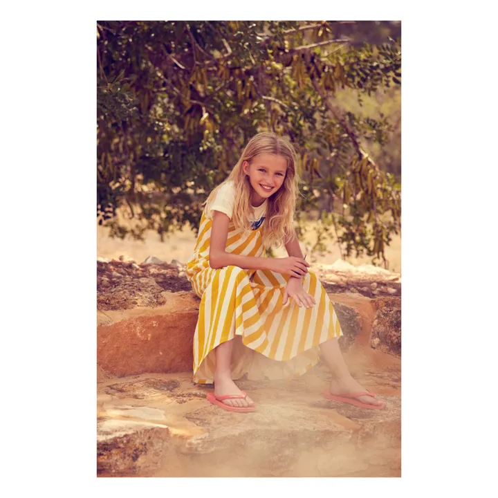 Letter To The World Robe Jakarta Coton Bio | Jaune