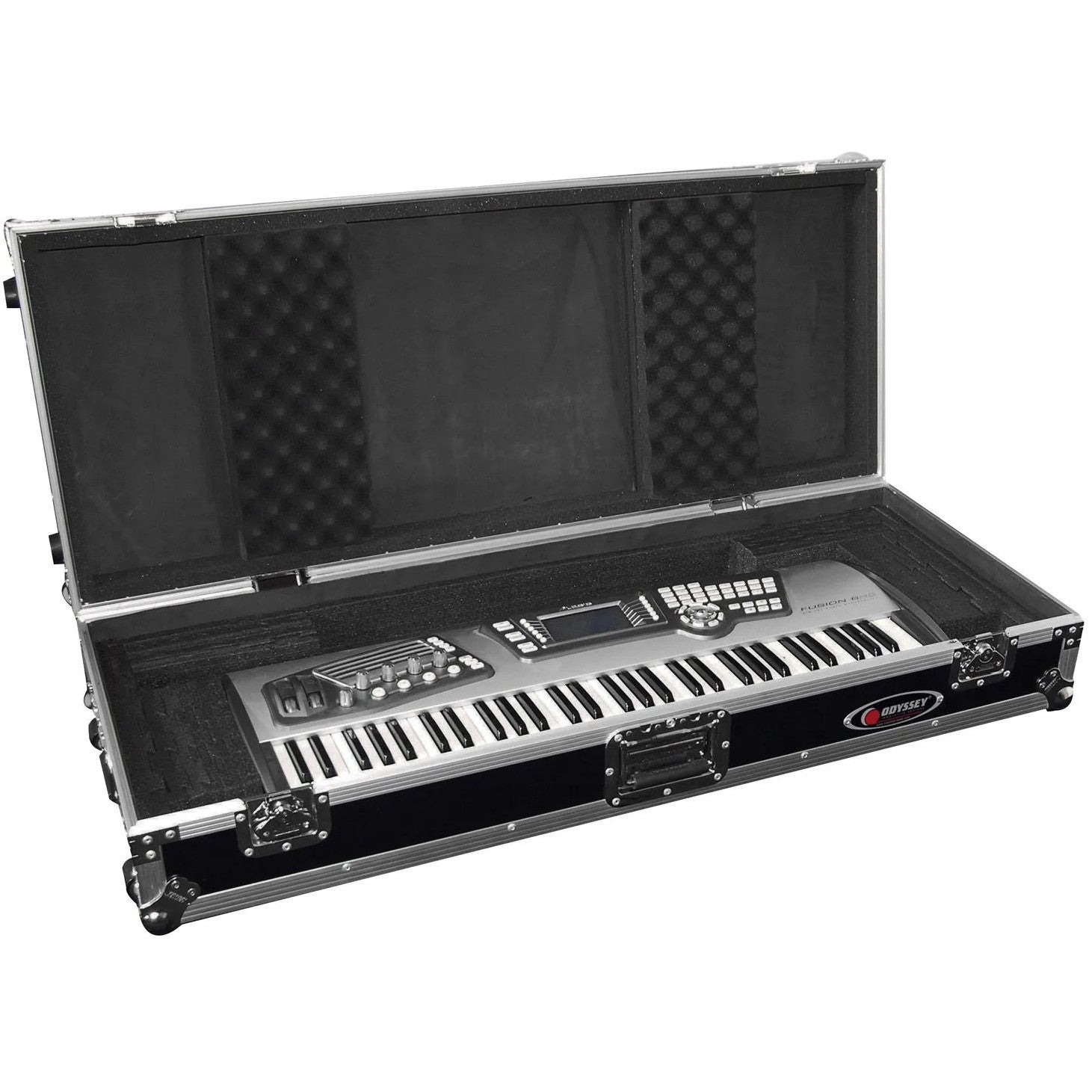 Odyssey FZKB61W universele flightcase voor keyboard met 61 toetsen