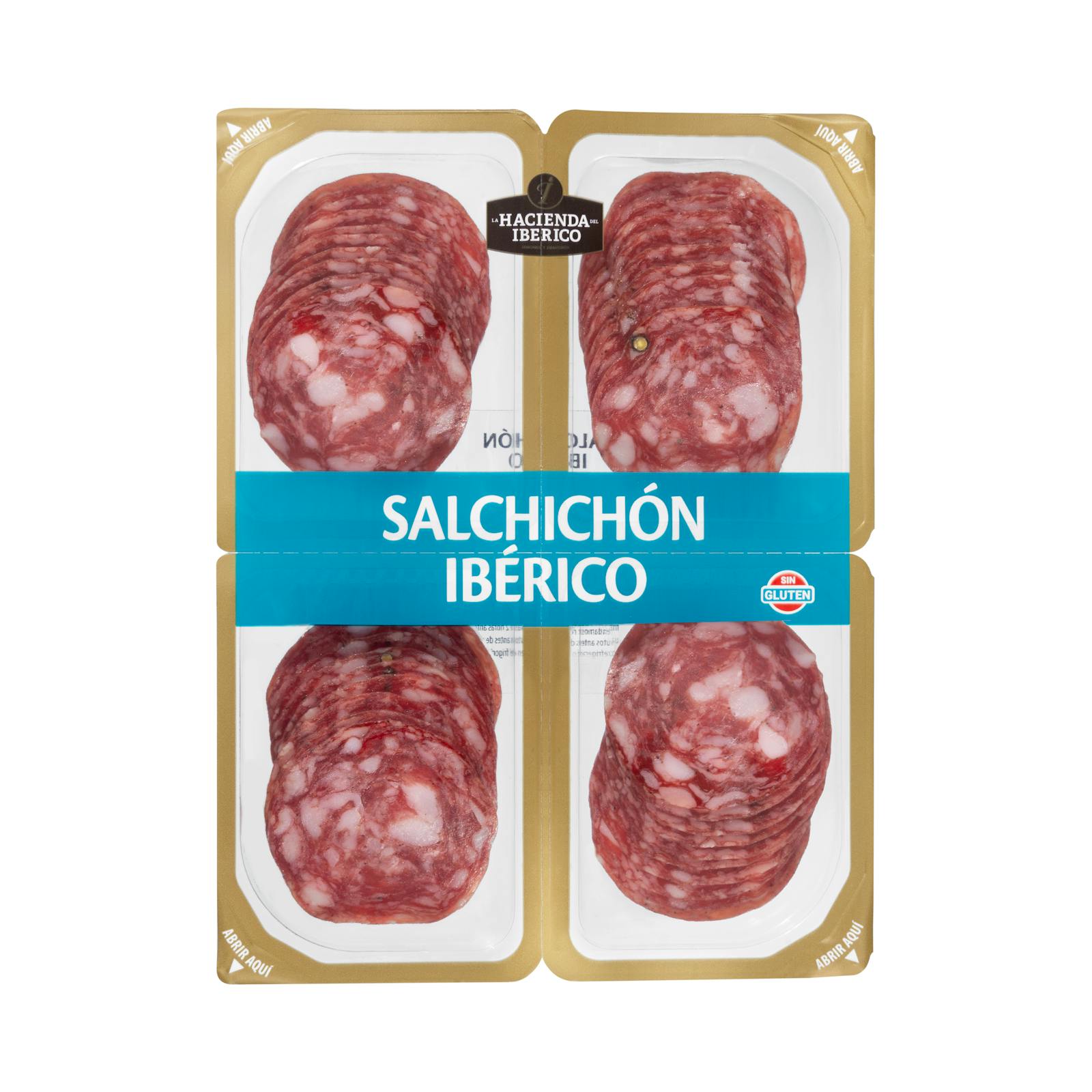 Saucisson extra ibérique La Hacienda del Ibérique Tranches