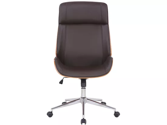 Fauteuil de bureau Varel - Noyer - marron110.00