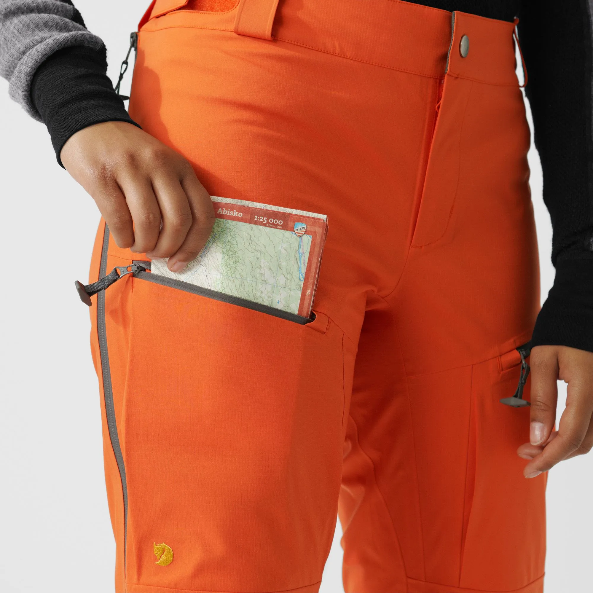 Fjällräven Bergtagen Eco-Shell Trousers W Mountain Blue