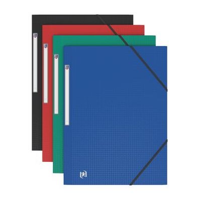 Memphis - Chemise polypro à rabats - A4 - disponible dans différentes couleurs
