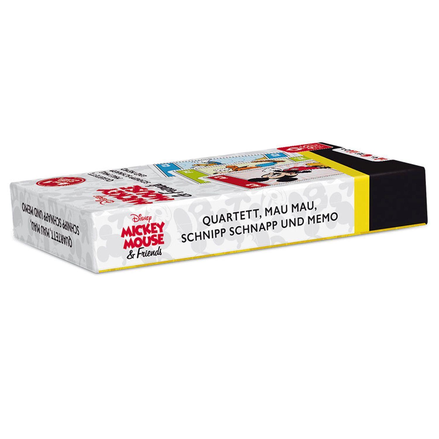 Display  Mickey Mouse & Friends - Quartett 4 in 1