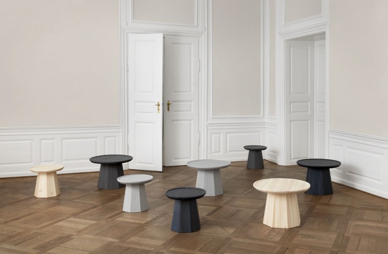 Normann Copenhagen Pine bijzettafel 45 naturel