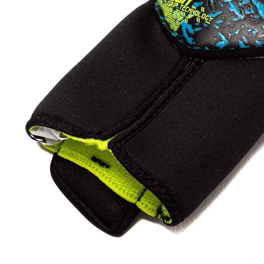 Reusch Gants de Gardien Attrakt Fusion Strapless - Noir/Jaune/Vert/Bleu
