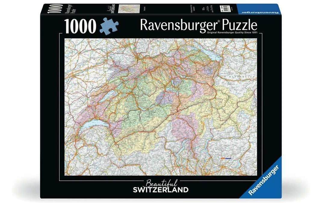 Ravensburger Puzzle »Schweizerkarte«