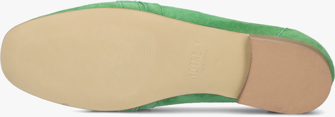 NOTRE-V groene notre-v loafers 06-27