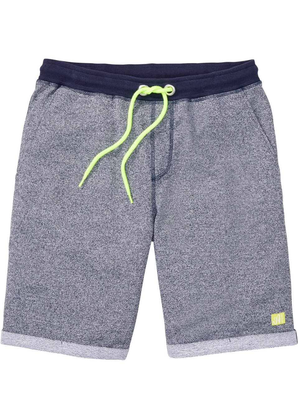 Bermuda en sweat effet jean