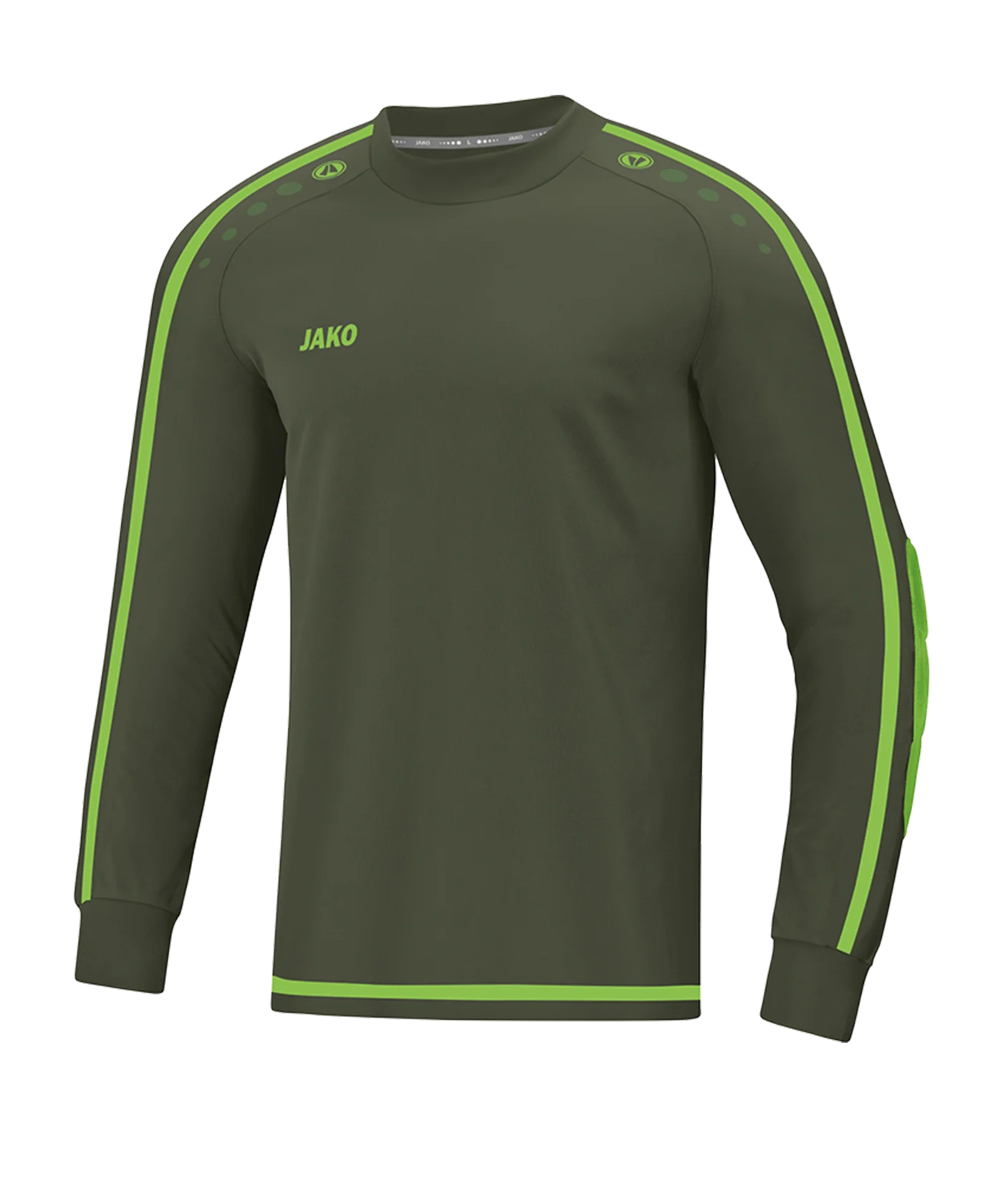JAKO Striker 2.0 Torwarttrikot Kids Khaki Grün F28
