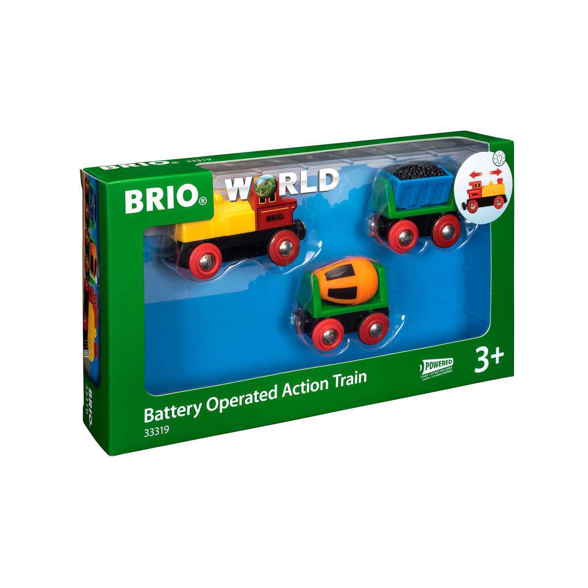 BRIO Spiel Zug mit Batterielok