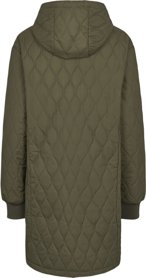MCKINLEY Line Hood Quilt jakke Grøn