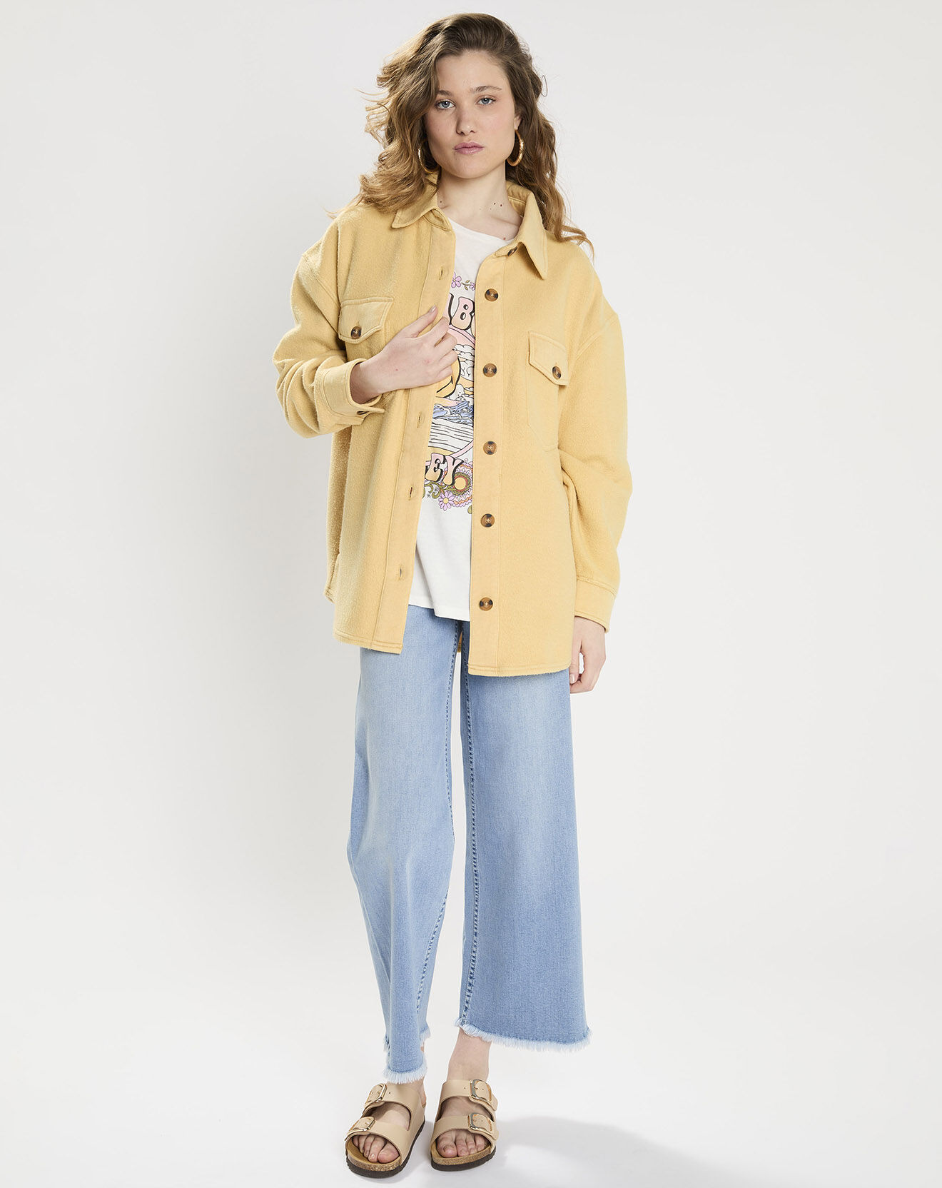Billabong Veste douce Shaket jaune