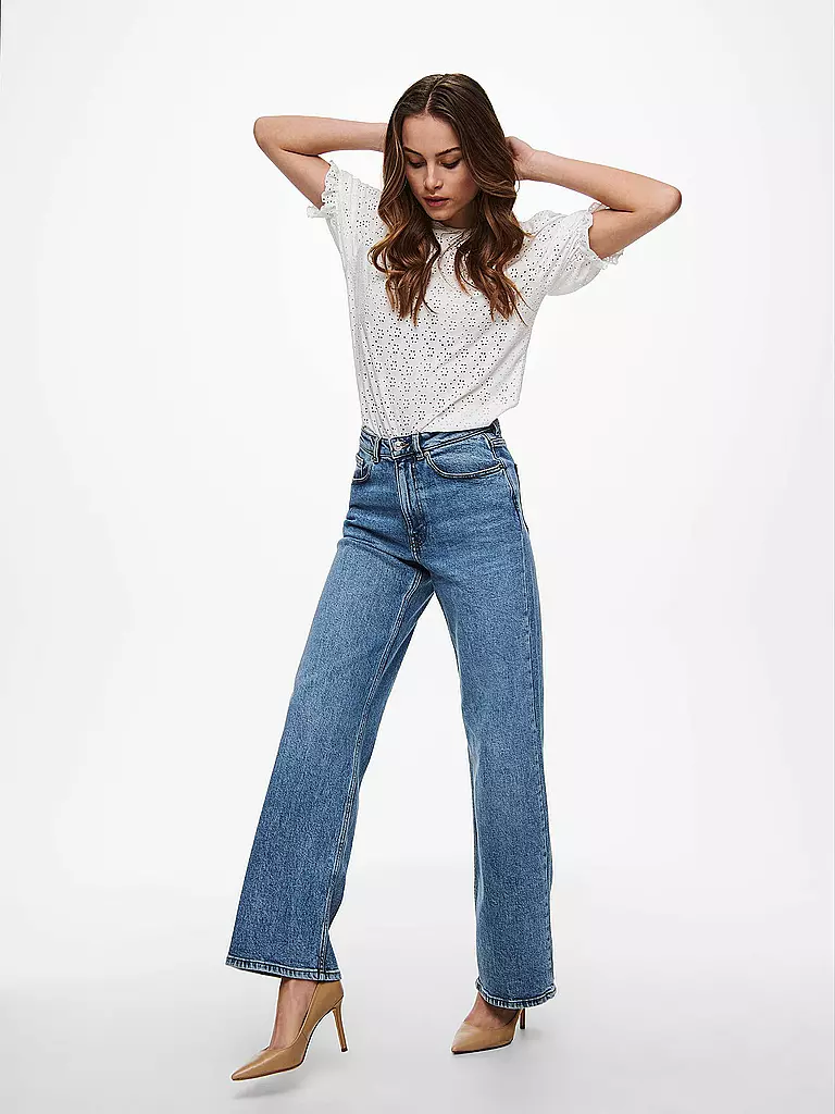 ONLY Jeans wide leg ONLJUICY blau