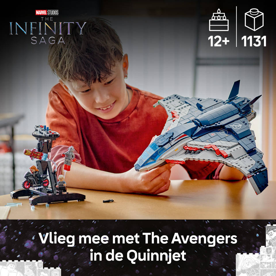 LEGO Marvel Avengers: Age of Ultron Quinjet 76325