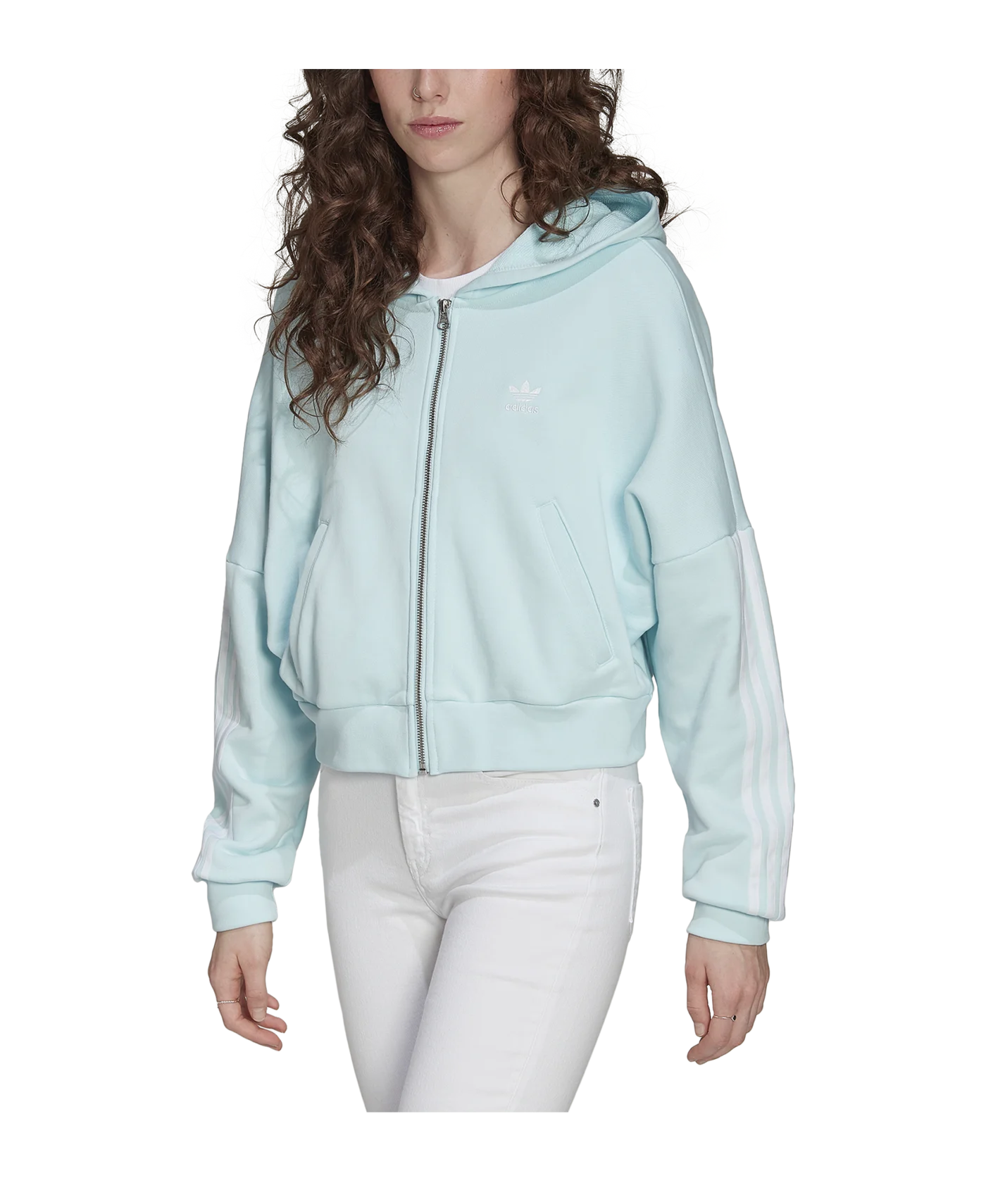 adidas Originals Kapuzenjacke Damen Blau