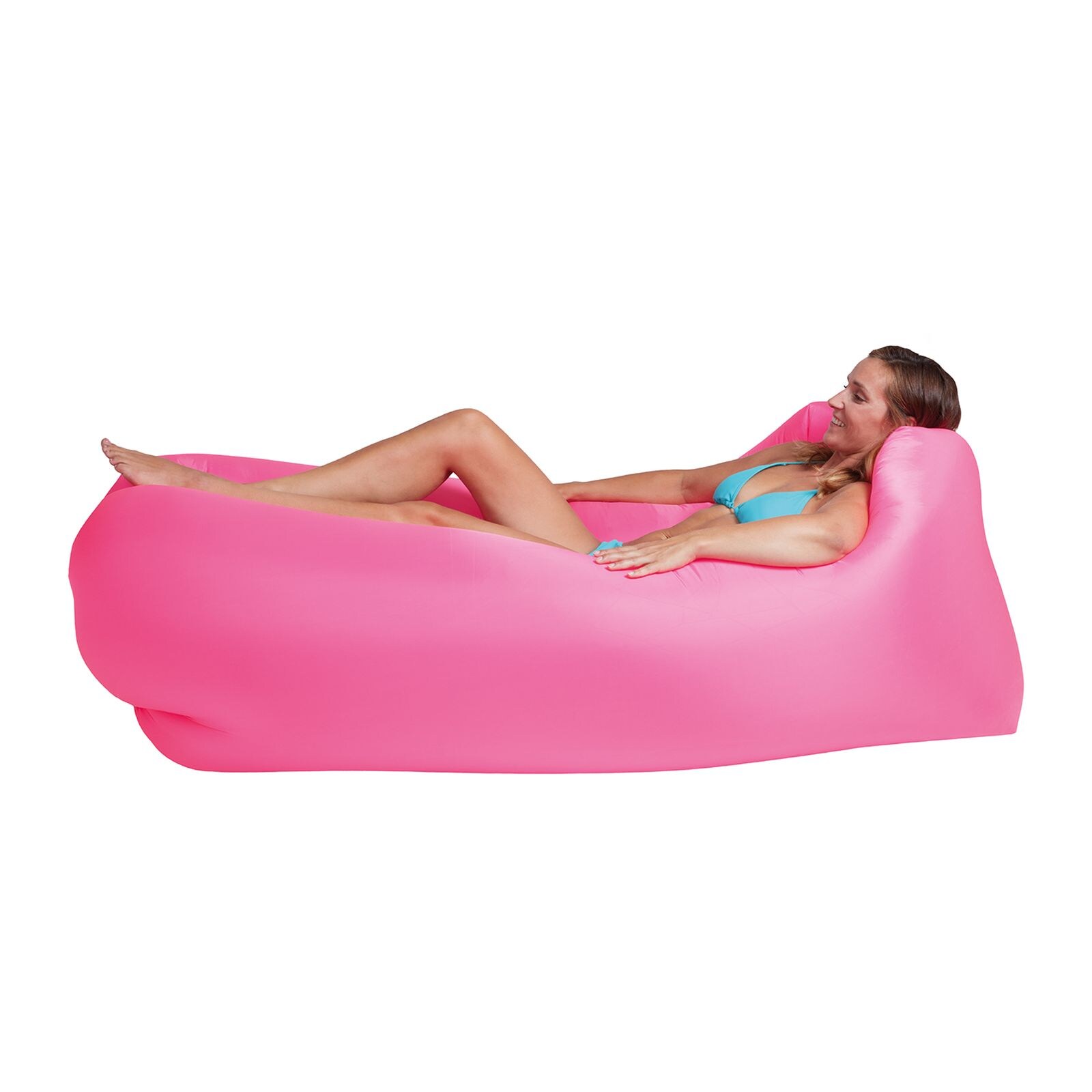 Air Lounger To Go 2 Liegesack Sitzsack Luft Sofa Lounge Couch Sessel aufblasbar Farbe: pink