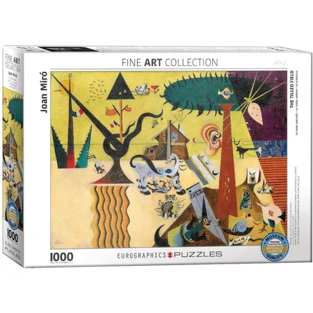 Eurographics Das Ackerfeld von Joan Miró, 1000 Teile