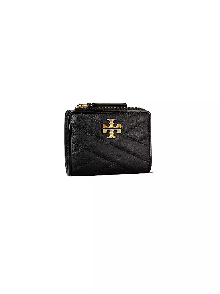 TORY BURCH Geldtasche KIRA CHEVRON schwarz