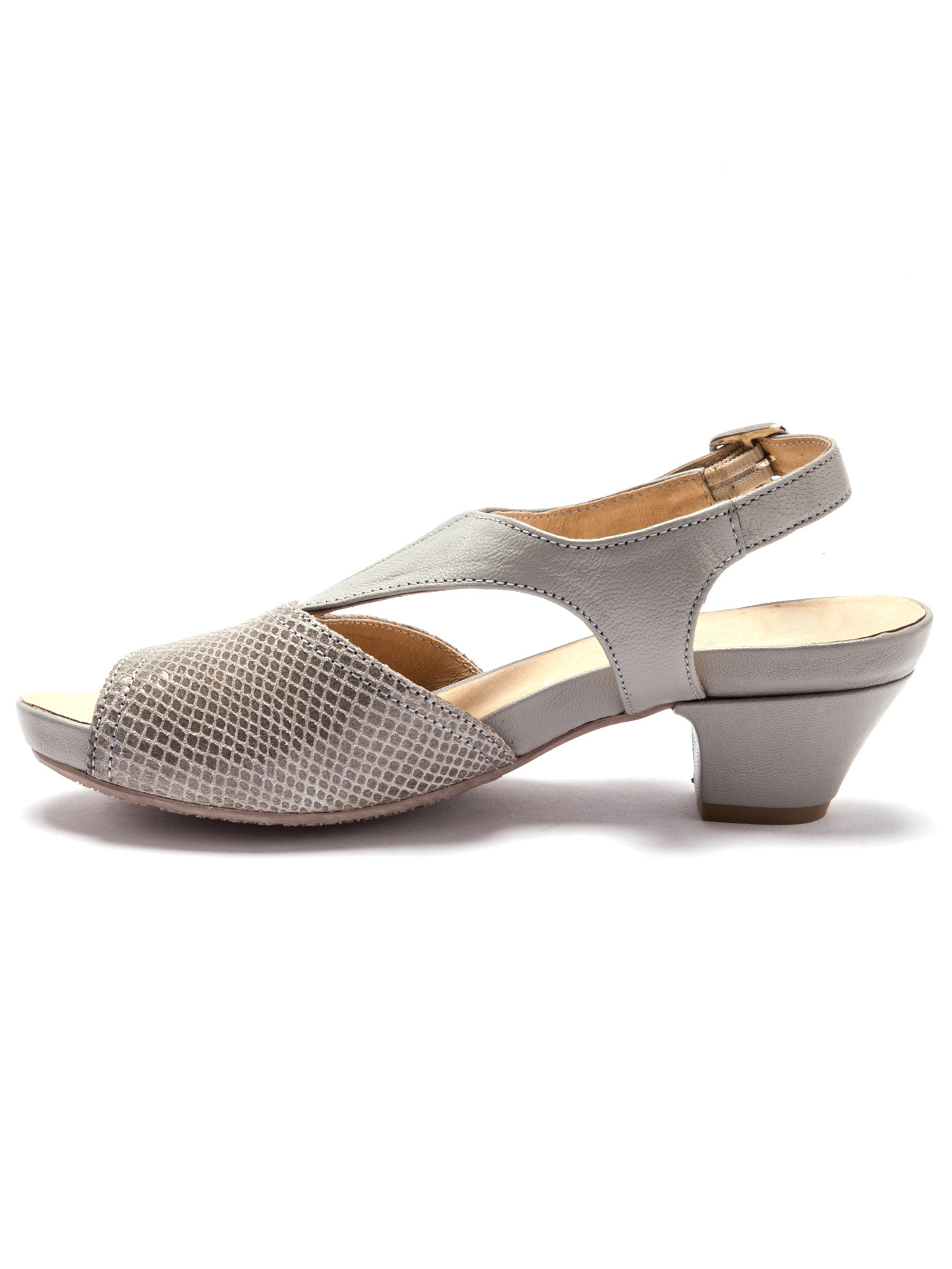 Sandales cuir fantaisie aérosemelle®