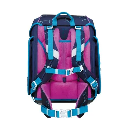 Scout Schulranzen-Set Genius Blue Star, 4-teilig