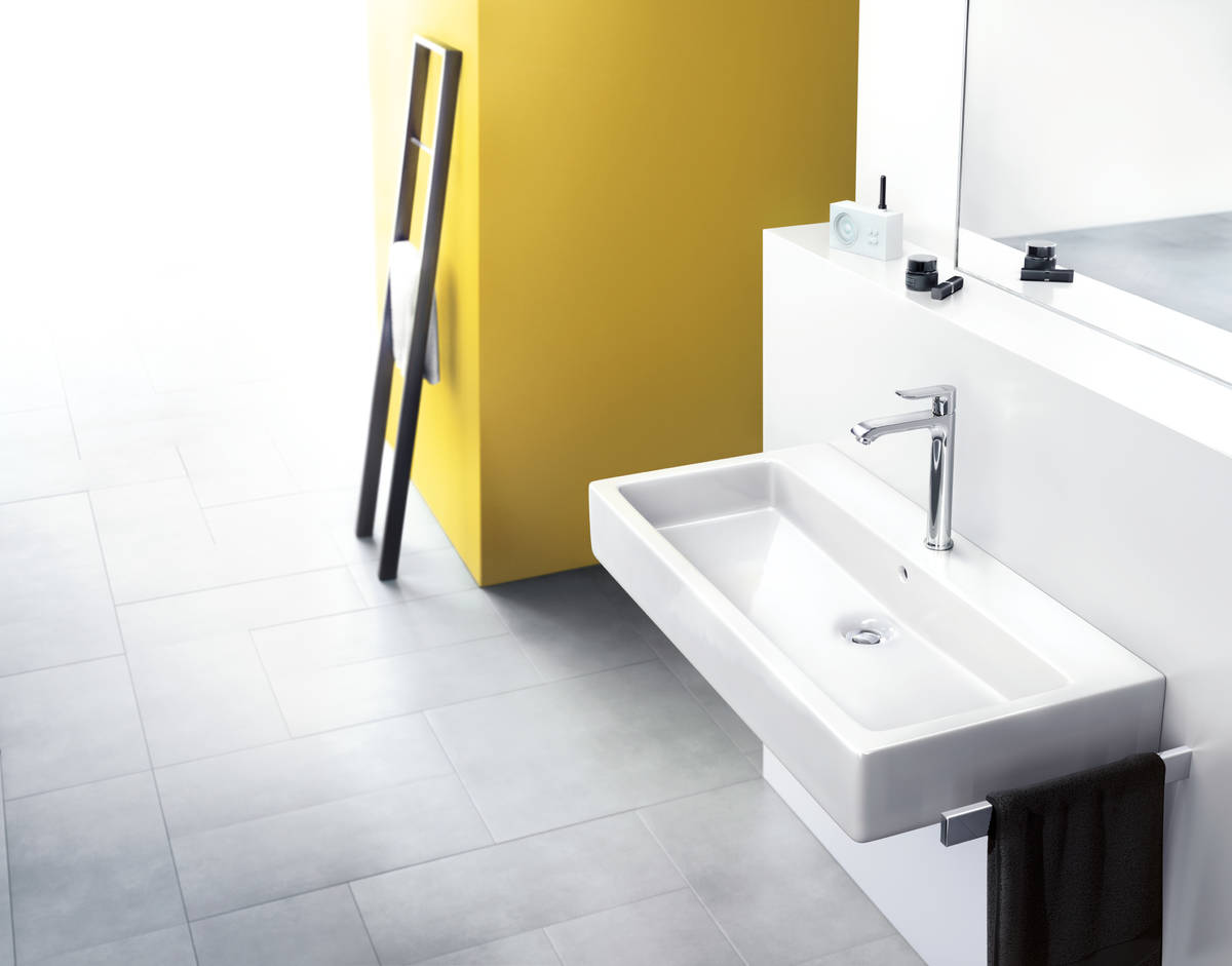 Hansgrohe Metris 1-gats wastafelkraan 200 met waste chroom