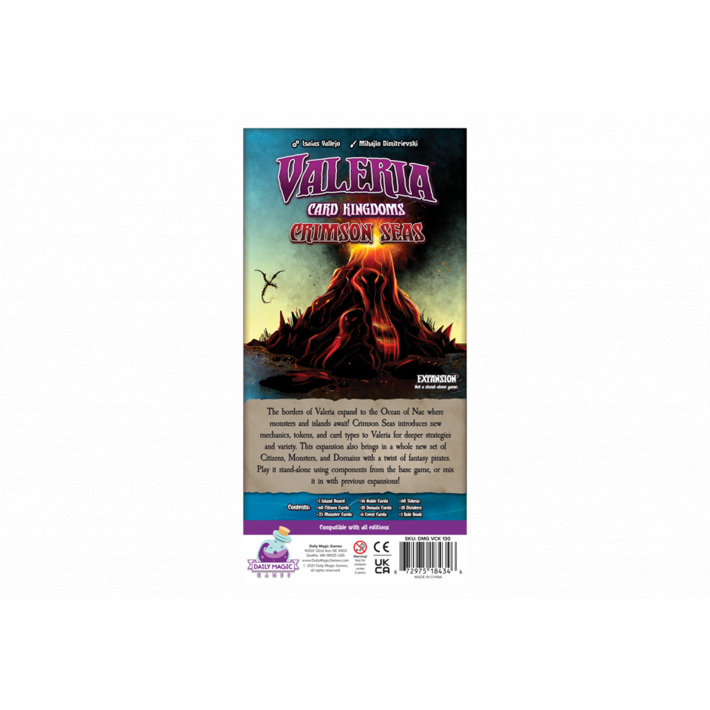 Valeria: Card Kingdoms 2nd Edition - Crimson Seas