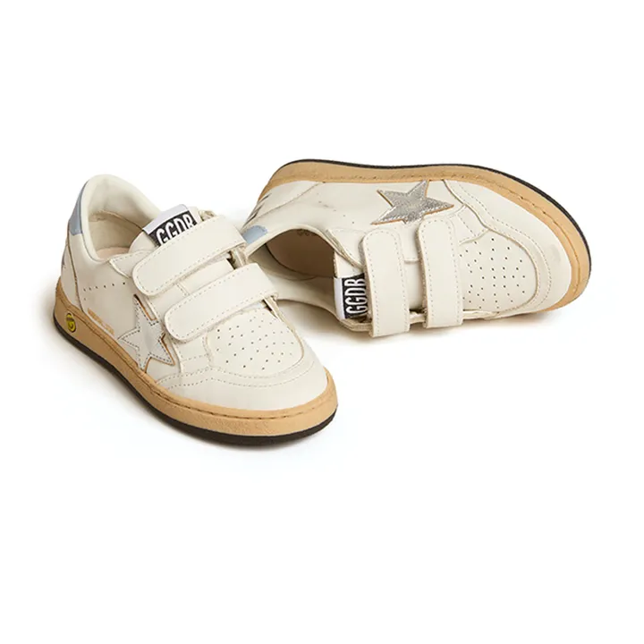 Golden Goose Baskets Scratchs Ballstar | Bleu ciel