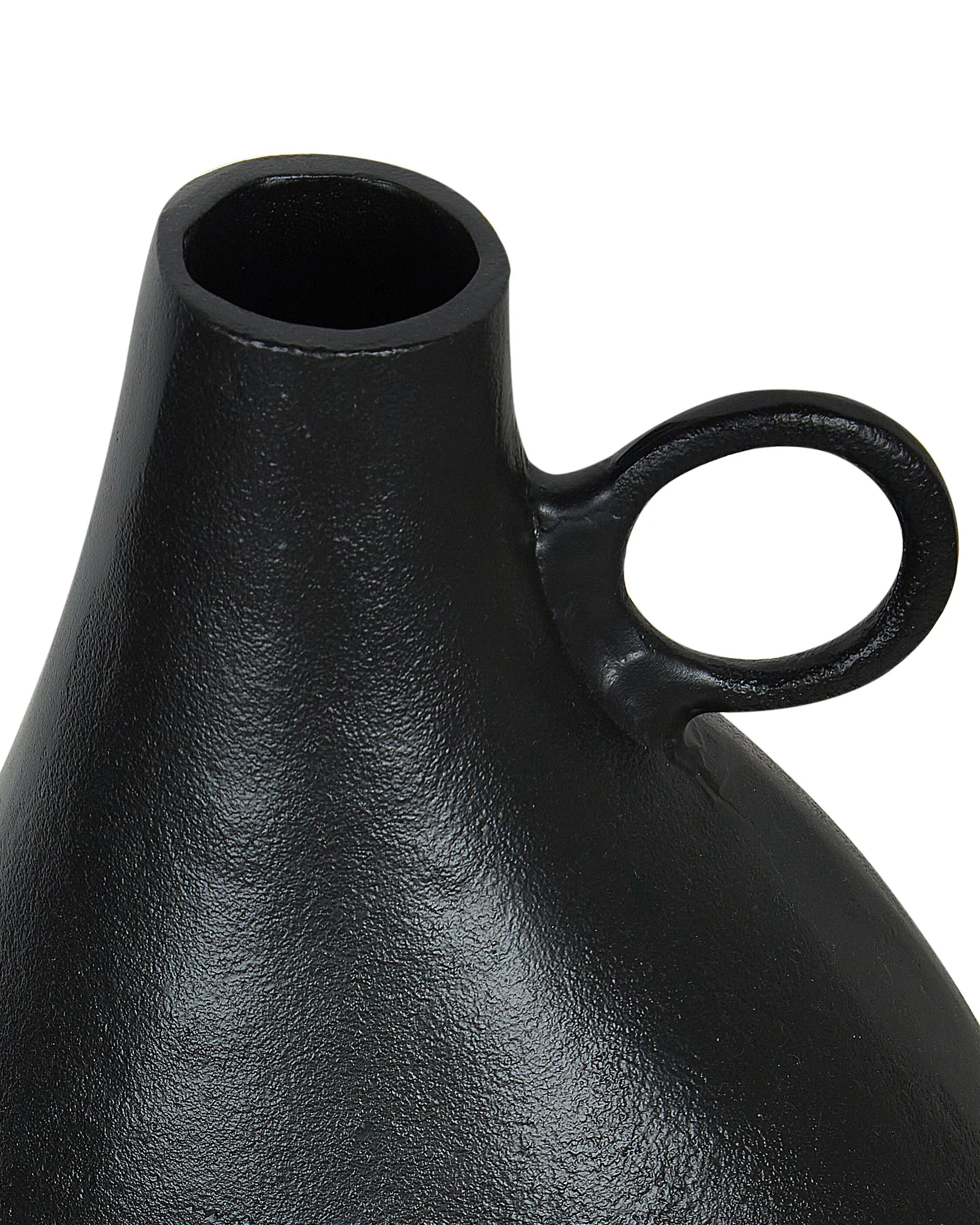 Decoratieve vaas NARBADA Metaal 36 cm Zwart