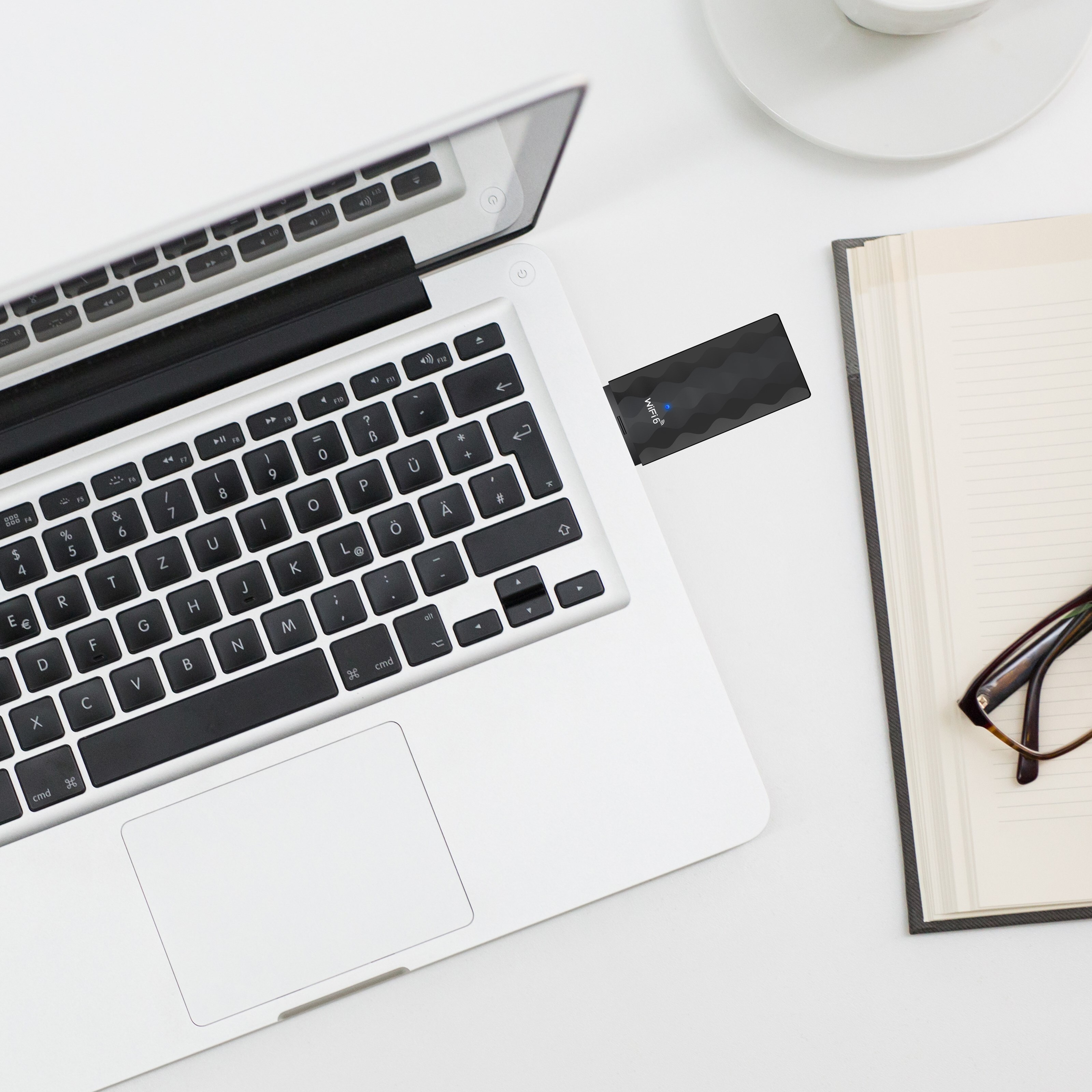 Plexgear Trådløst USB-nettverkskort AX1800