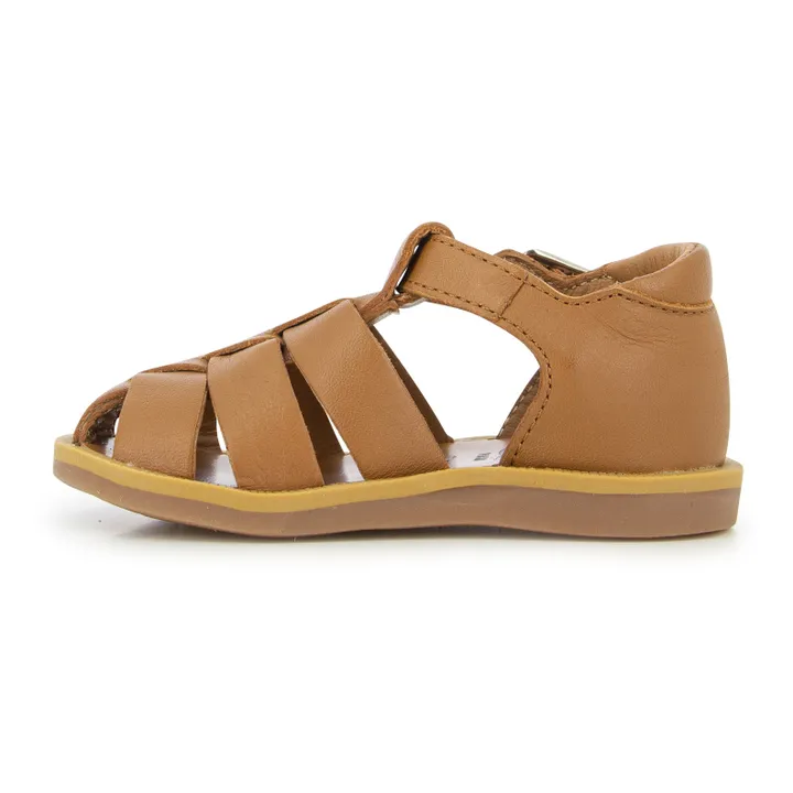 Pom d'Api Sandales Poppy Daddy | Camel