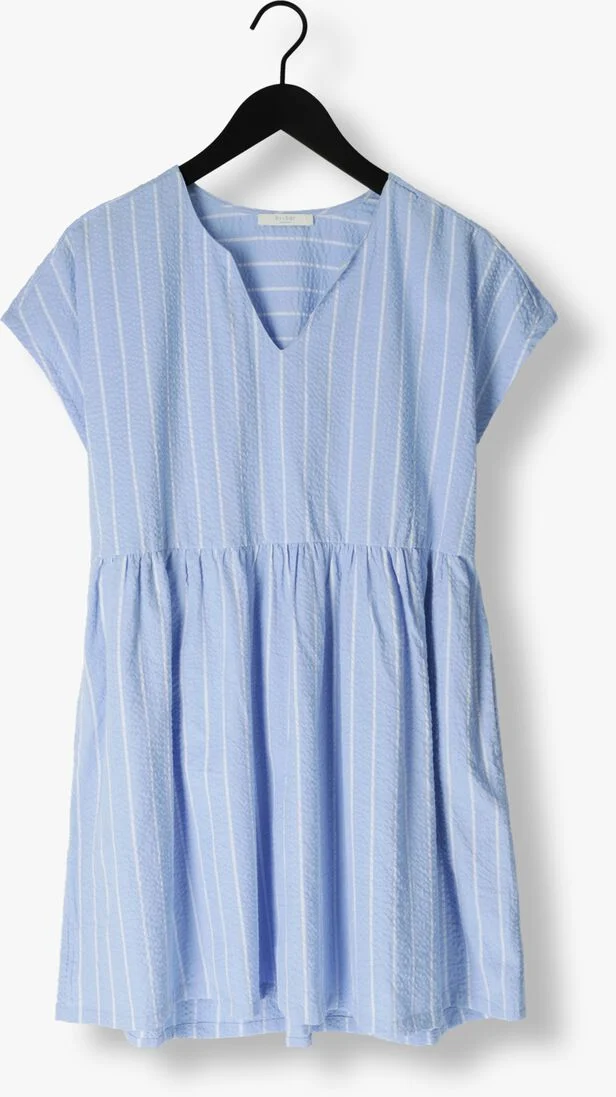 BY-BAR lichtblauwe by-bar mini jurk finn dress