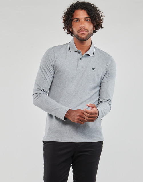 Emporio Armani - POLO SHIRT 8N1FB5 - Gris