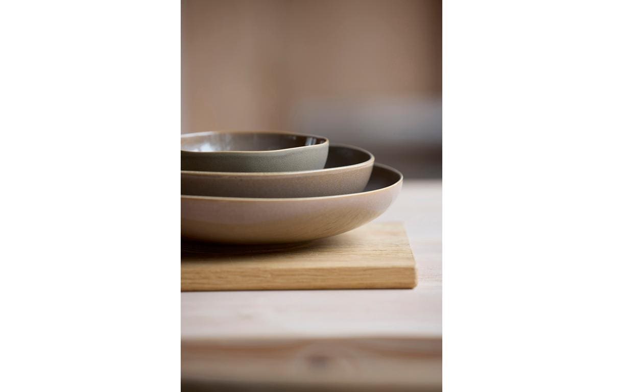 Schale Shoku 15 cm, 6 Stück, Braun<br>Schalen-Set aus Steinzeug
