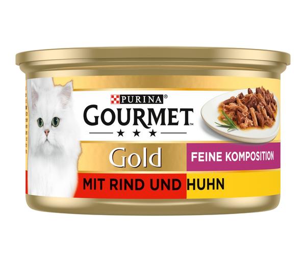 PURINA GOURMET™ Gold Nassfutter für Katzen